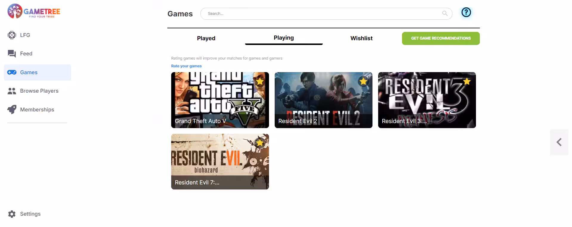 Social Media for Gamers: Top 10 Platforms and Marketing Tools 6 GameTree Web App Dashboard