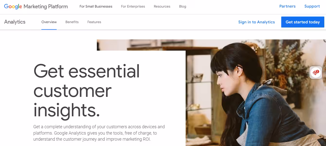 10+ Social Media Campaign Management Tools to Drive Results in 2026 14 Google Analytics' landing page