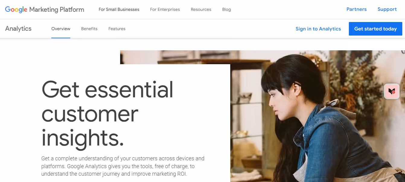 Social Media Marketing for Financial Advisors: Proven Tips to Grow Your Business 10 Google Analytics' Landing Page