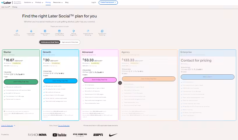 MavSocial Pricing vs. Social Champ: Which Offers Better Value in 2026? 11 Later’s Pricing