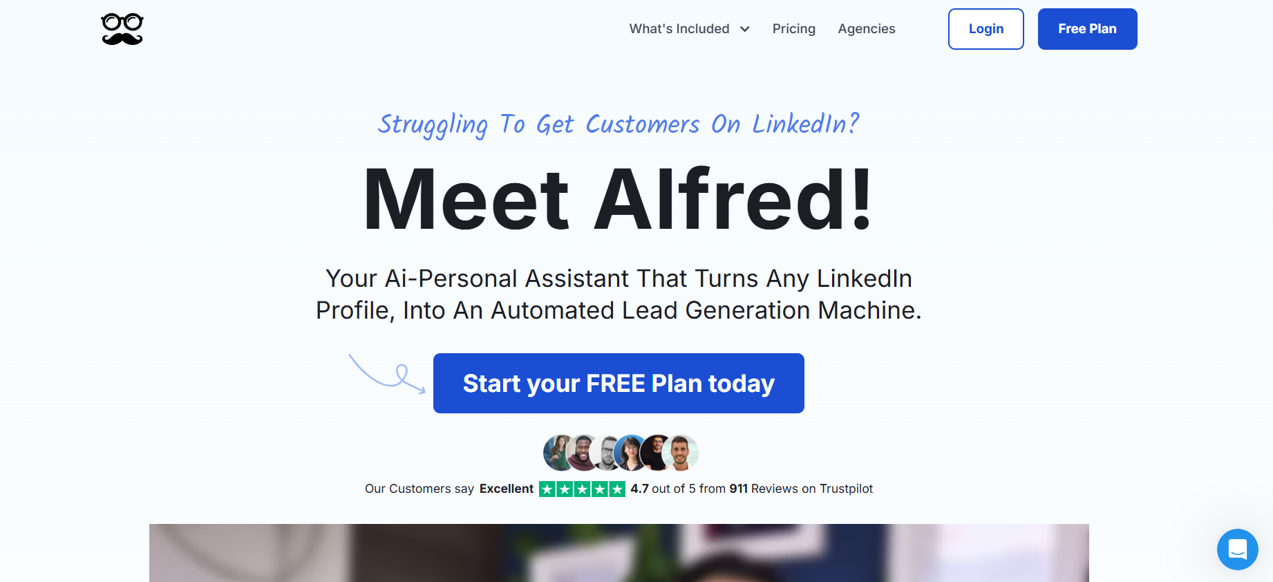 Meet Alfred Homepage