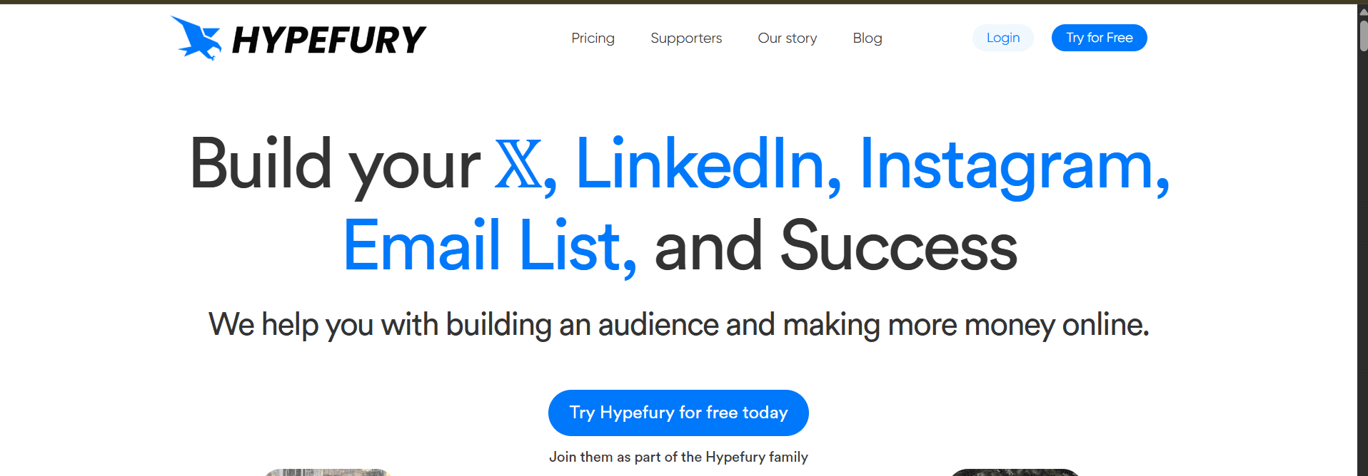10 Best X/Twitter Analytics Tools in 2026 (Free & Paid) 10 Hypefury's Webpage