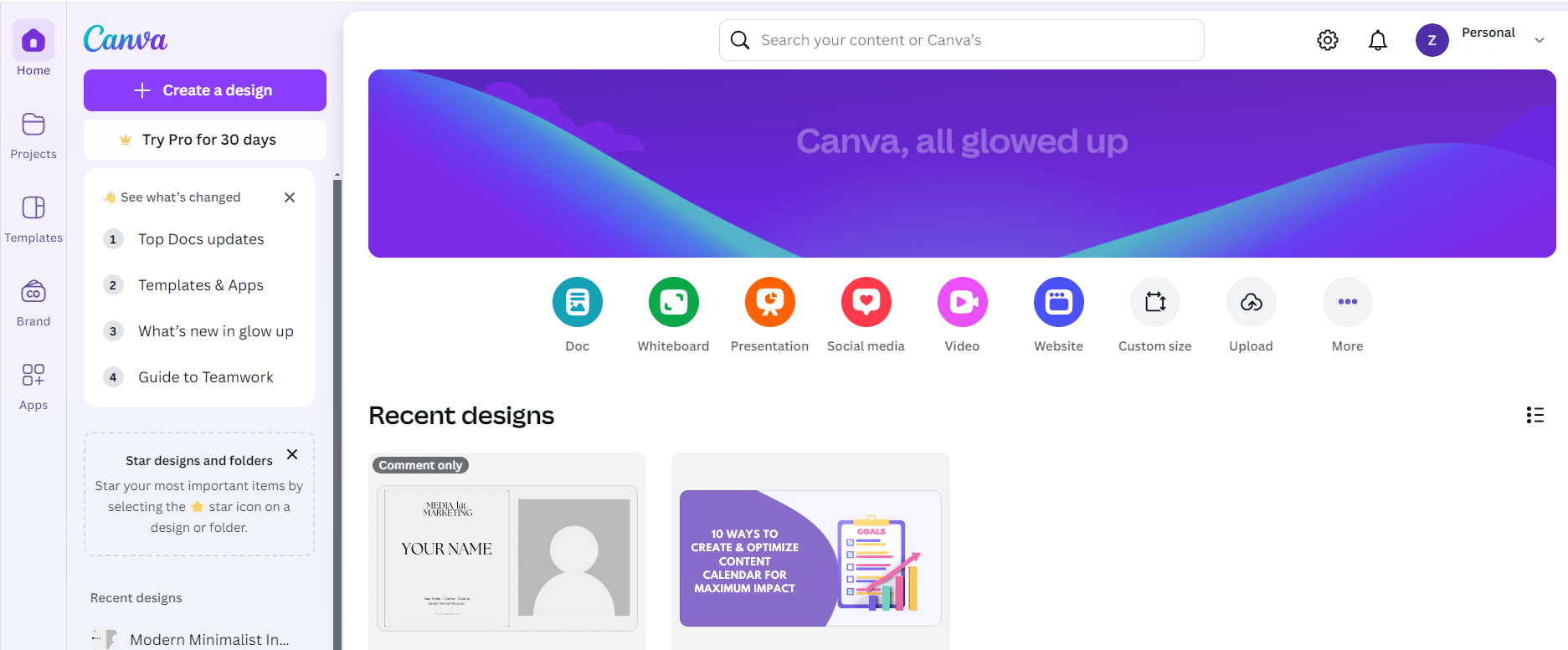Top 13 Free & Low Cost Social Media Management Tools in 2026 9 Canva's Dashboard
