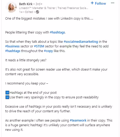 How Often Should You Post on LinkedIn in 2026? 8 Text-Only Post on LinkedIn