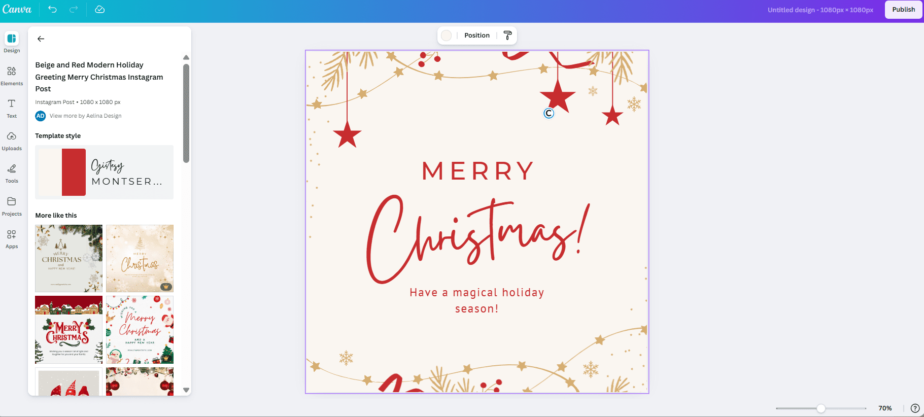 Christmas Social Media Posts: Ideas, Examples, and Strategies for 2026 16 Add Your Headline and Use a Strong Visual