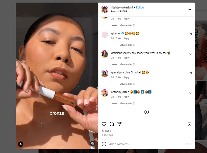 Beauty Trend by Riyah Taylor on Instagram