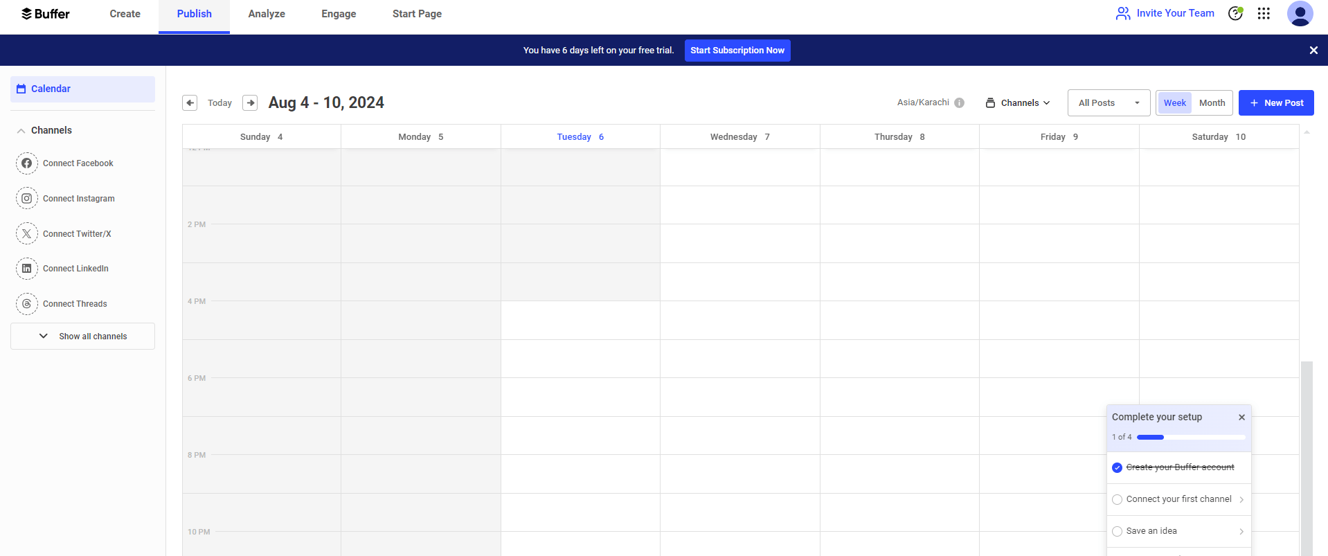 Best Instagram Analytics Tools to Boost Your Marketing in 2026 12 Buffer dashboard