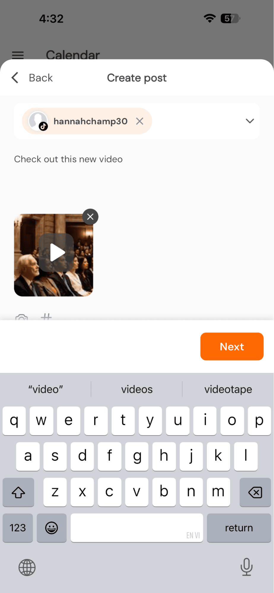 How to Schedule TikTok Posts in 2026? A Step-By-Step Guide for Desktop and Mobile 14 Click “Next” to Schedule Your Post