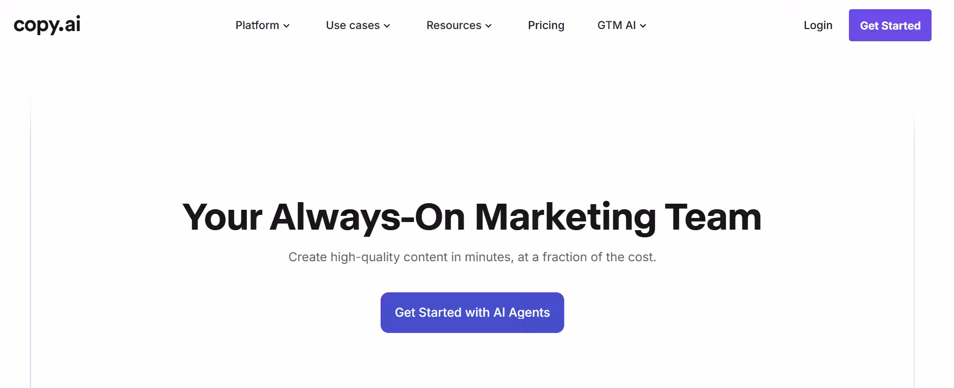 15 Best Facebook Management Tools for 2026: Features, Pricing & Comparison 23 Copy.ai’s Landing Page