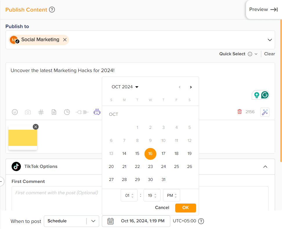 How to Schedule TikTok Posts in 2026? A Step-By-Step Guide for Desktop and Mobile 23 Schedule Your Post