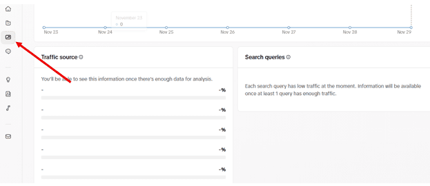 Follower Activity Option in TikTok Analytics