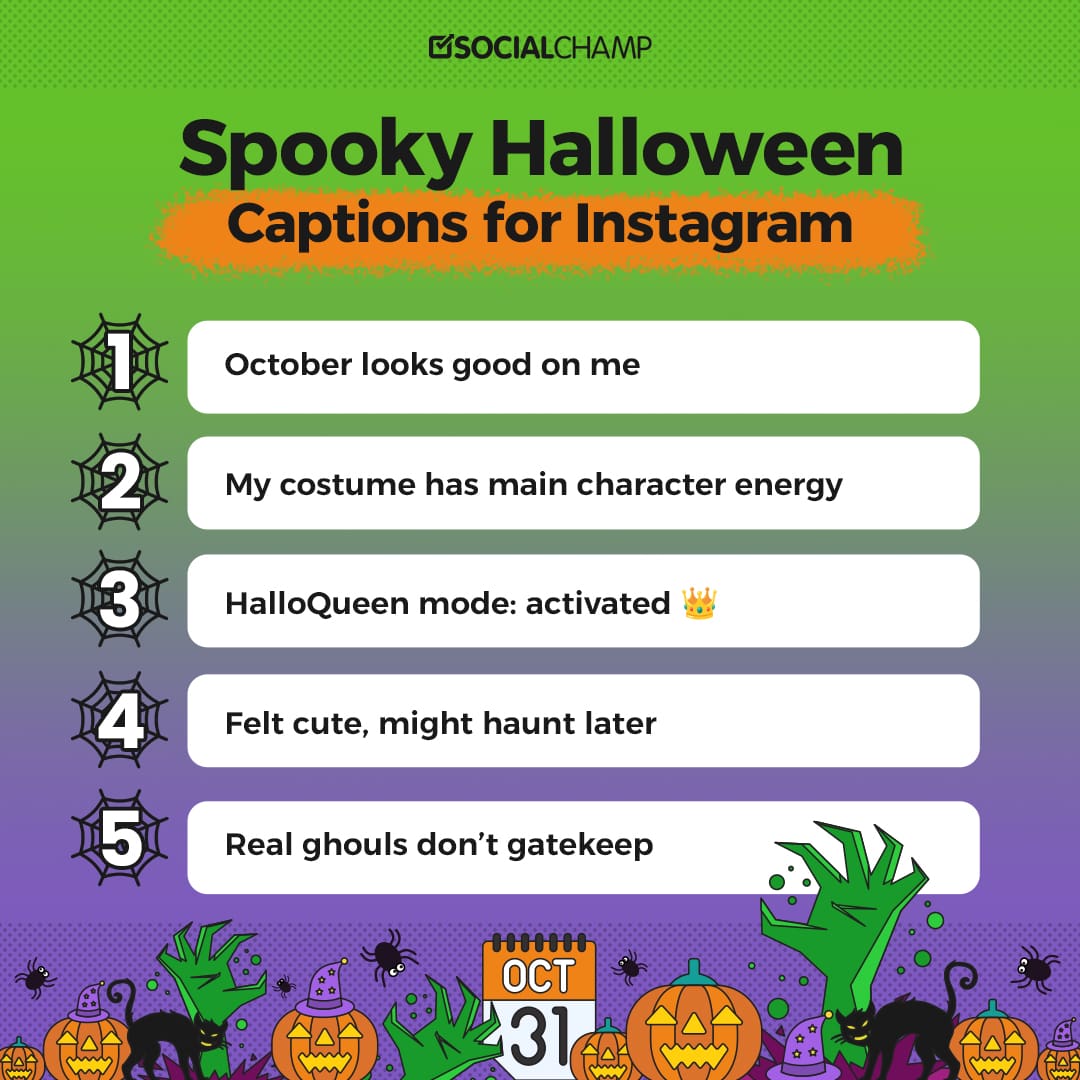 halloween captions for instagram