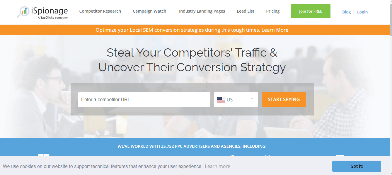 Best Competitor Monitoring Tools For Marketing in 2026 20 iSpionage’s Webpage