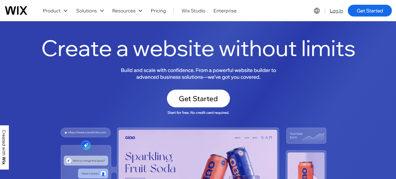 Top Online Marketing Tools for User Engagement in 2026 19 Landing Page of WIX