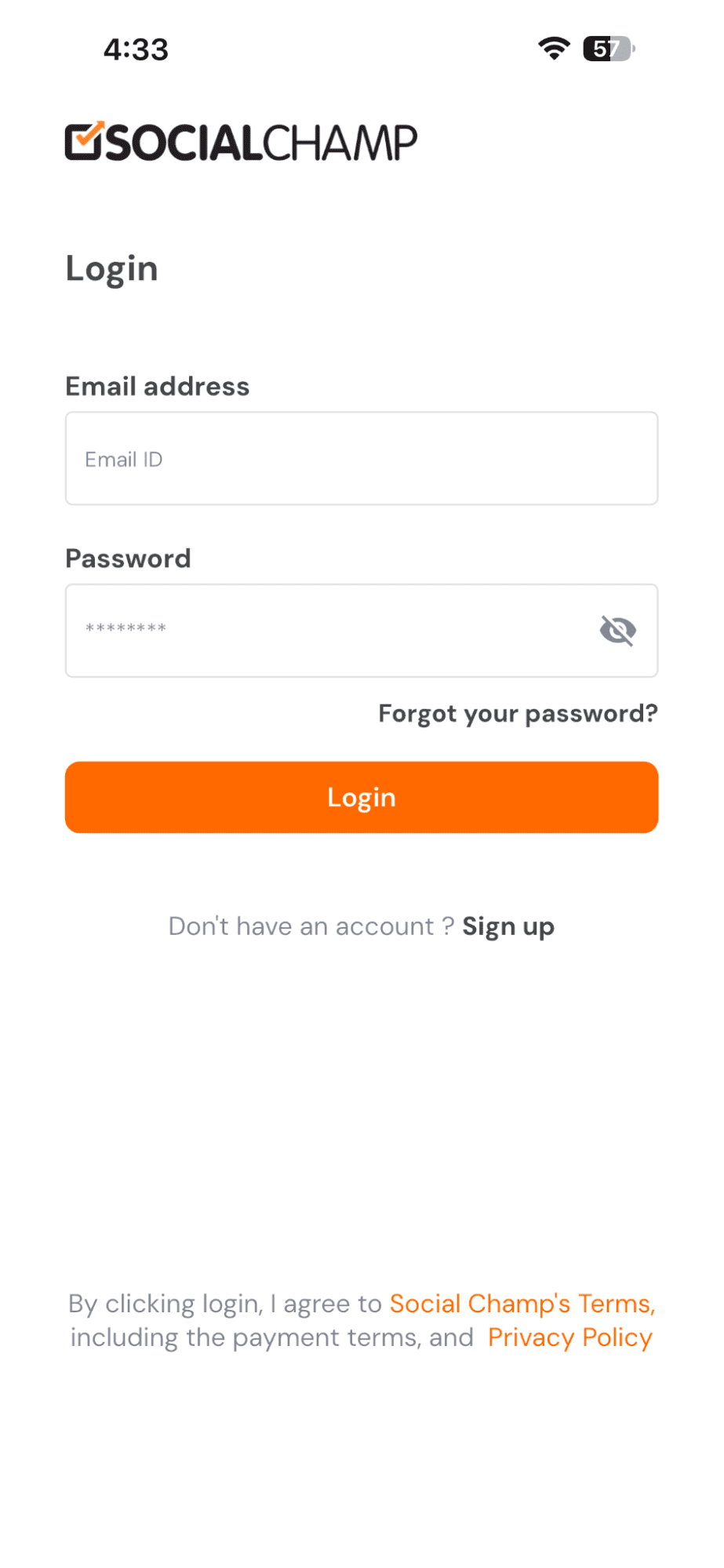 How to Schedule TikTok Posts in 2026? A Step-By-Step Guide for Desktop and Mobile 12 Log In to Your Social Champ’s Account