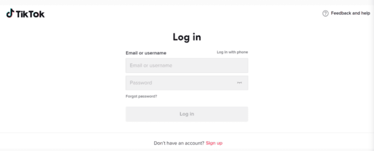 How to Schedule TikTok Posts in 2026? A Step-By-Step Guide for Desktop and Mobile 20 Log In to TikTok