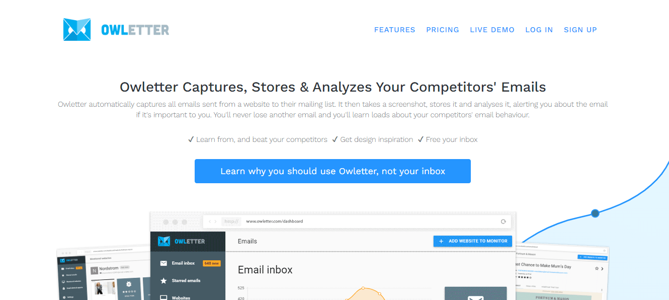 Best Competitor Monitoring Tools For Marketing in 2026 19 Owletter’s Webpage