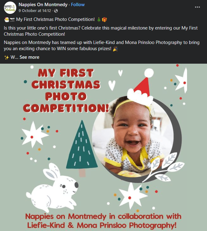 Christmas Social Media Posts: Ideas, Examples, and Strategies for 2026 13 A Christmas Photo Contest on Facebook