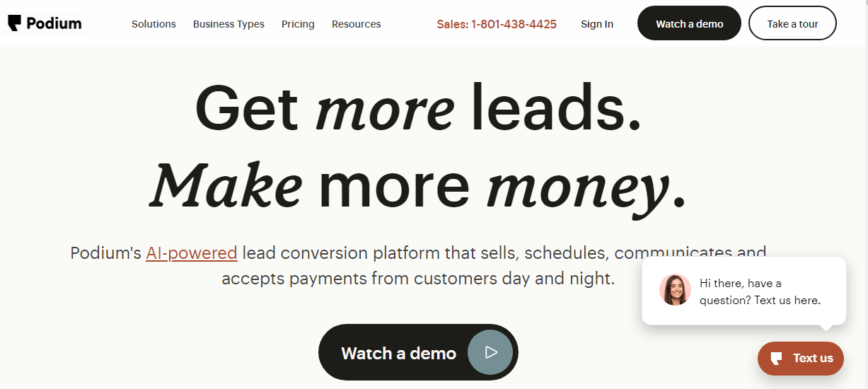 Reputation Management Strategy: How to Build in 2026 18 Podium’s Home Page
