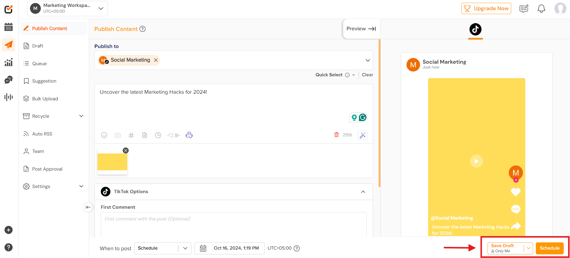 How to Schedule TikTok Posts in 2026? A Step-By-Step Guide for Desktop and Mobile 24 Click “Schedule”
