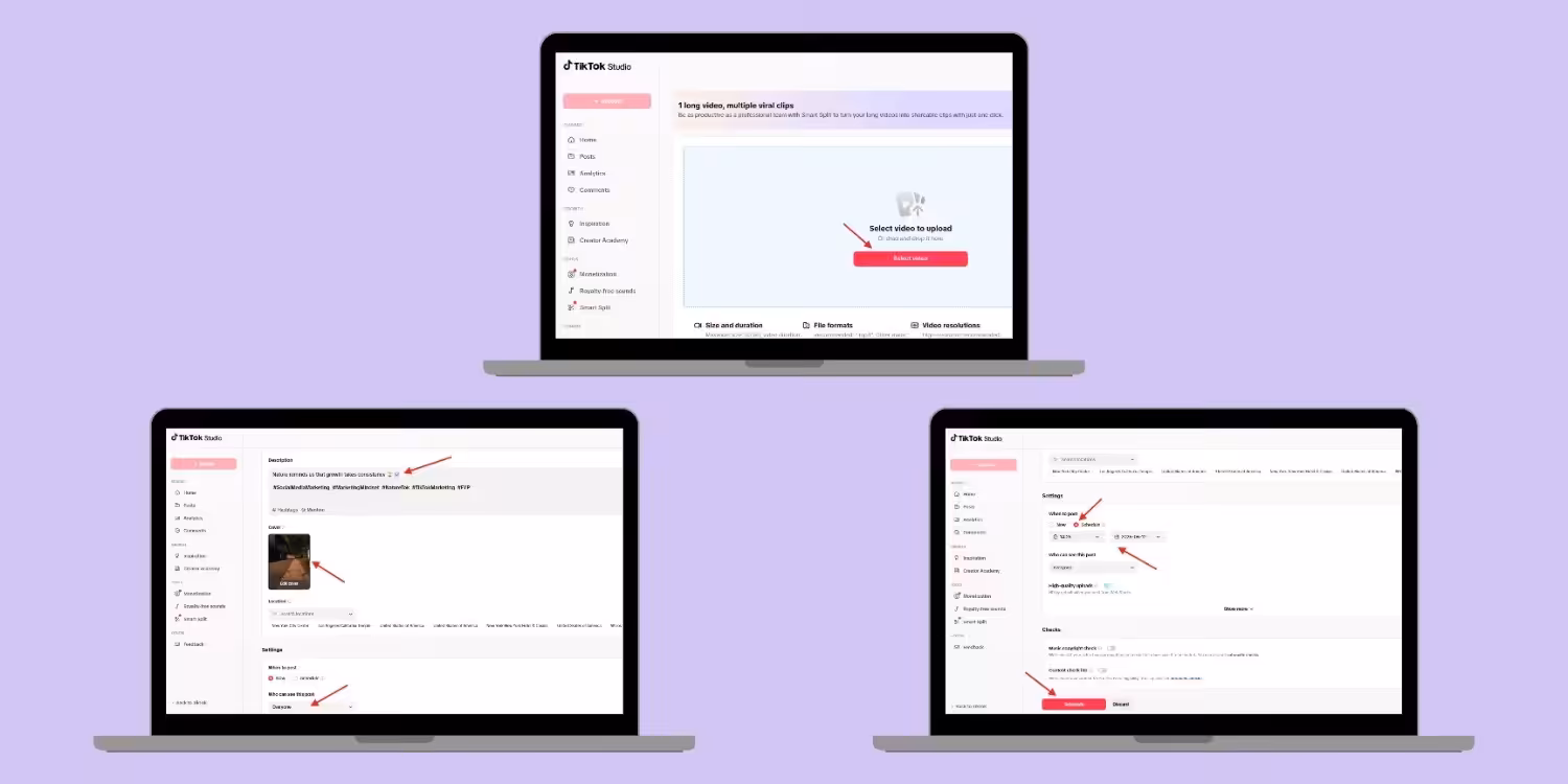 How to Schedule TikTok Posts on Mobile and Desktop in 2026 4 Schedule TikTok Posts Using TikTok's Native Scheduler