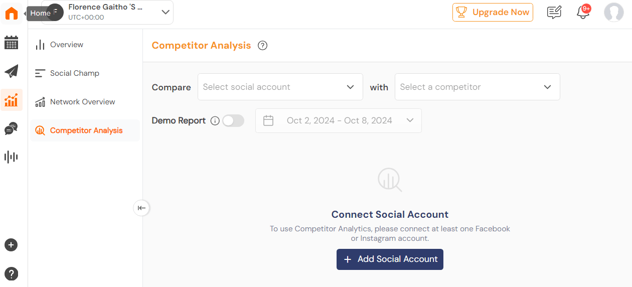 7 Easy Steps for Creating an Effective Facebook Marketing Strategy 11 Social Champ’s Competitor Analysis Tool