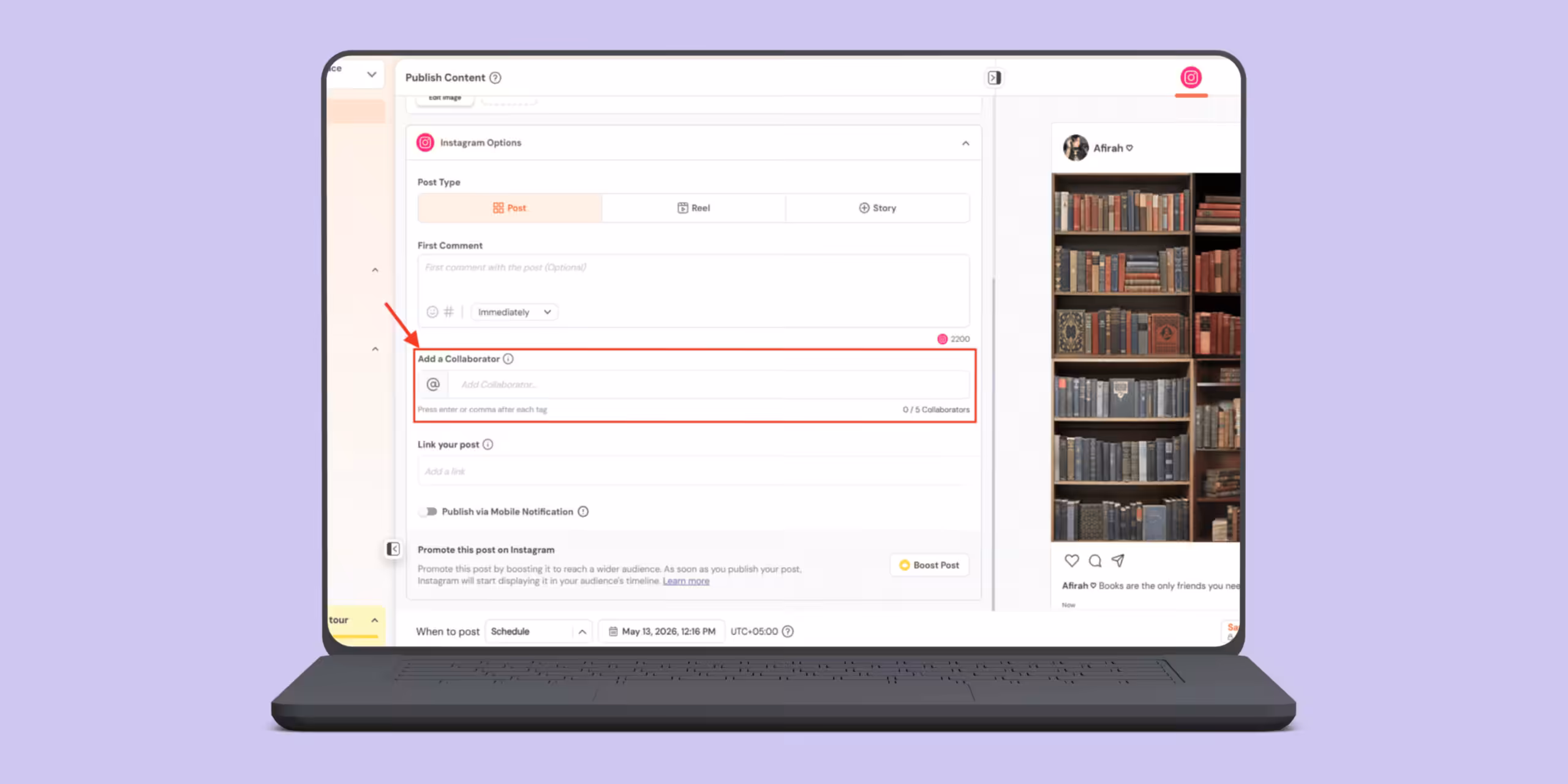 The Ultimate Guide to Creating Impactful Instagram Collab Posts in 2026 6 Add a Collaborator
