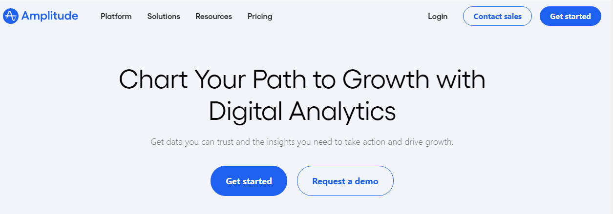 Top Digital Analytics Tools for Comprehensive Insights 15 Amplitude’s Home Page