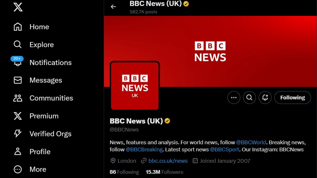 Social Media for Marketing Agencies: Complete Guide for 2026 10 BBC’s Twitter (X) Account