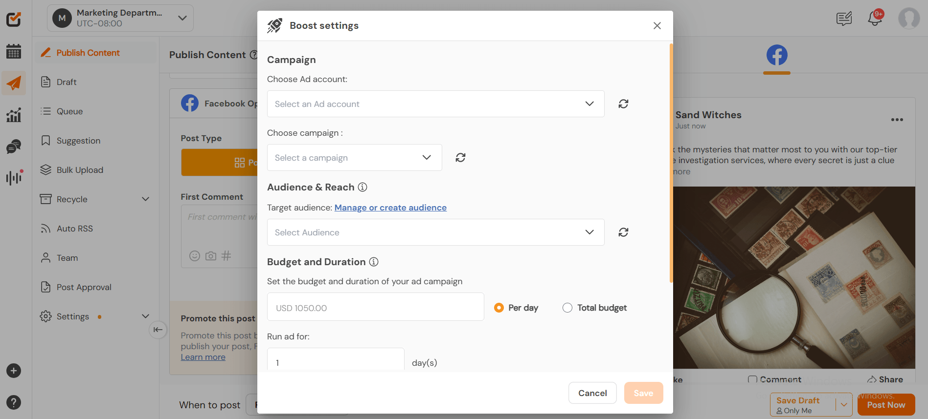 Boost Post vs Facebook Ads: A Complete Guide for 2026 8 Social Champ’s Boost Post Tool