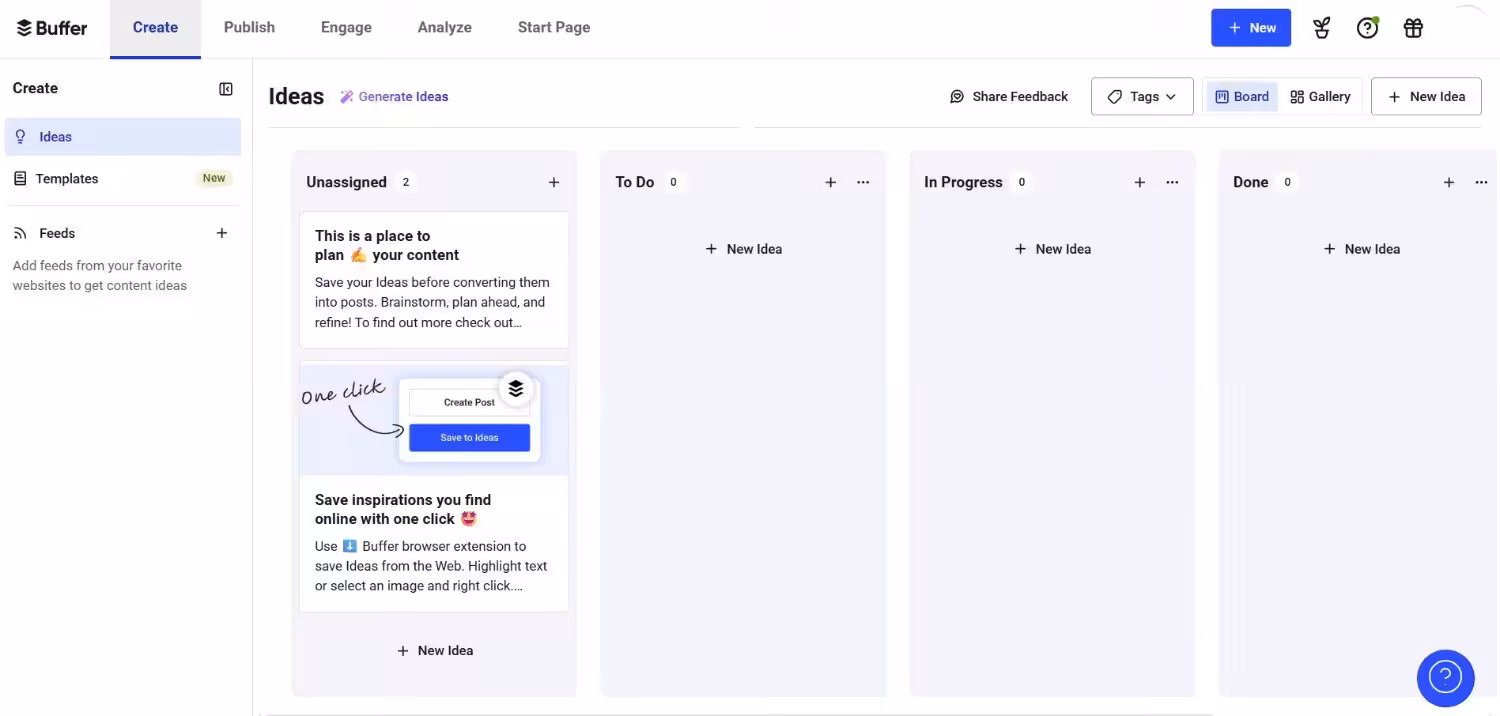 15 Best Customer Service Softwares for Social Media Management and Beyond in 2026 13 Buffer's Dashboard