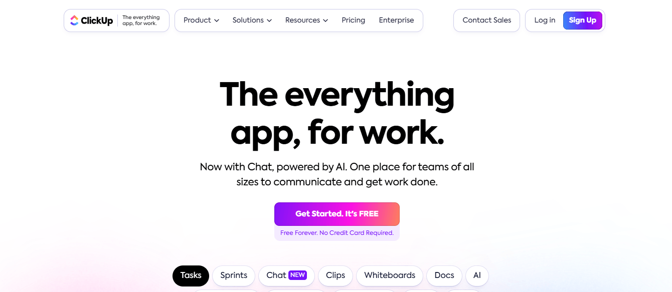 Top 10+ Content Collaboration Tools & Platforms to Boost Teamwork in 2026 18 ClickUp’s Webpage