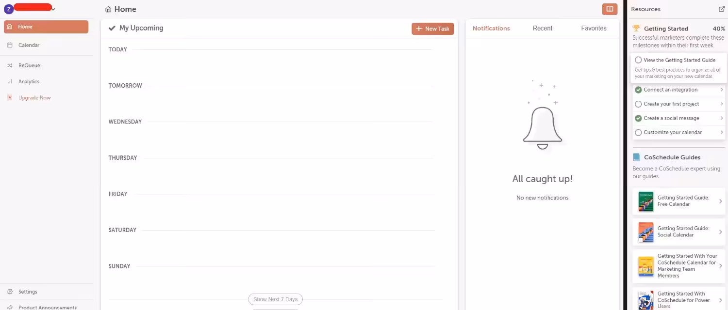 Top 13 Free & Low Cost Social Media Management Tools in 2026 15 CoSchedule's Dashboard