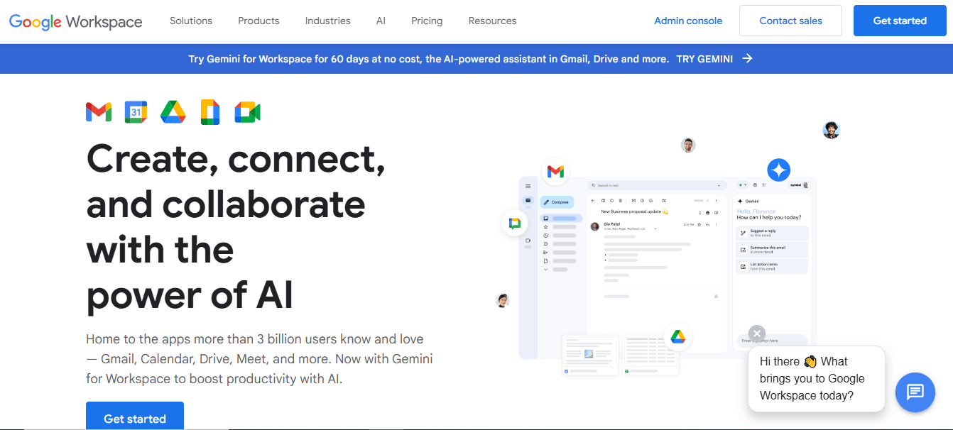 Top 10+ Content Collaboration Tools & Platforms to Boost Teamwork in 2026 14 Google Workspace’s Webpage