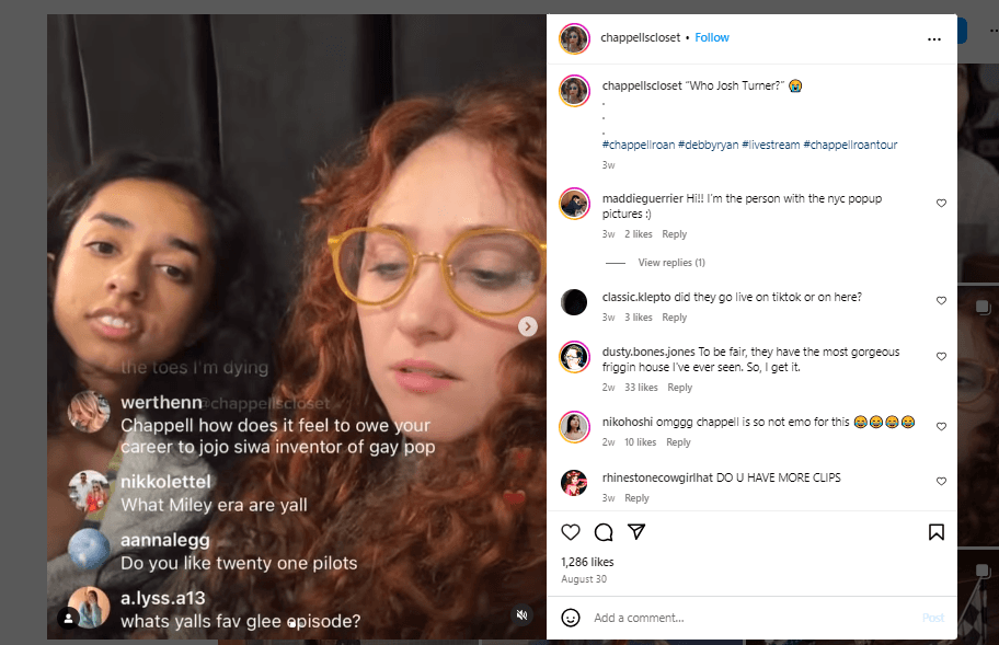 When to Post on Instagram for Maximum Engagement 19 @chappellscloset Doing Live Session on Instagram