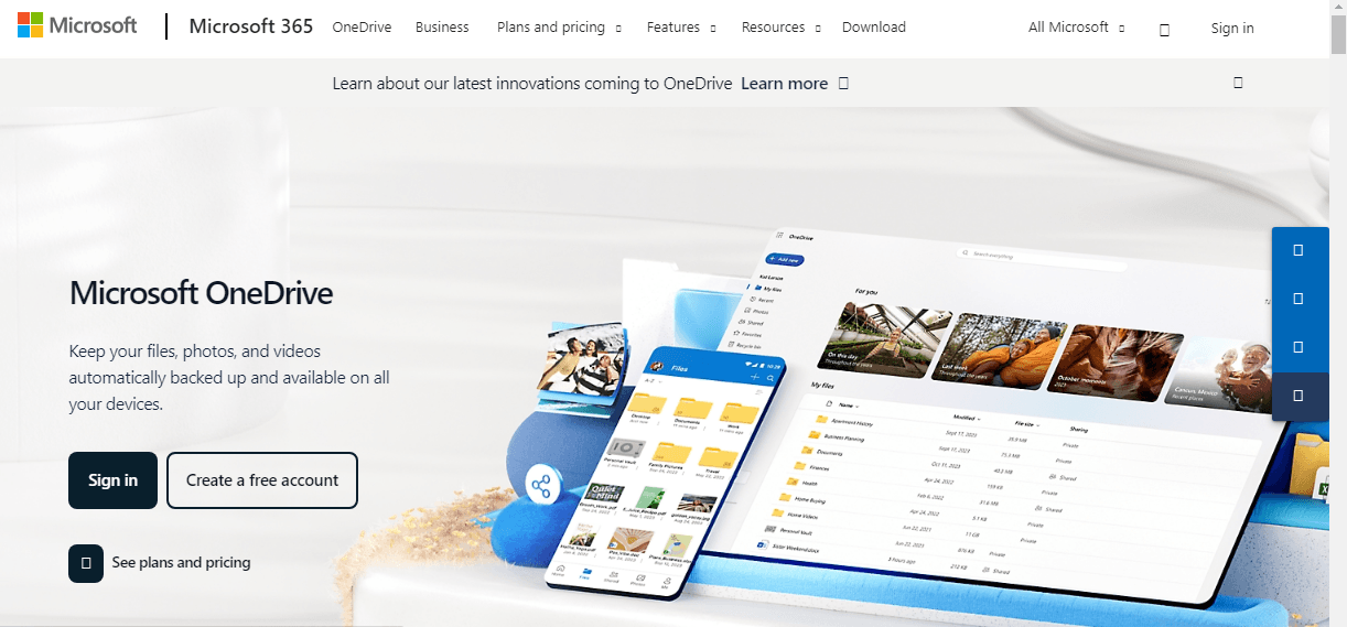 Top 16 Digital Tools to Use for Your Business in 2026 25 OneDrive’s Webpage