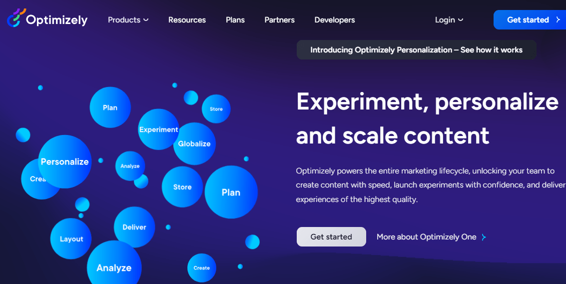 Top Digital Analytics Tools for Comprehensive Insights 20 Optimizely’s Home Page