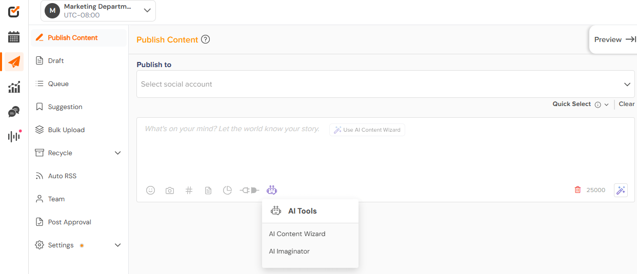 AI-Powered Content Creation: How AI Is Revolutionizing the Way We Create Content 6 Social Champ’s AI Tools