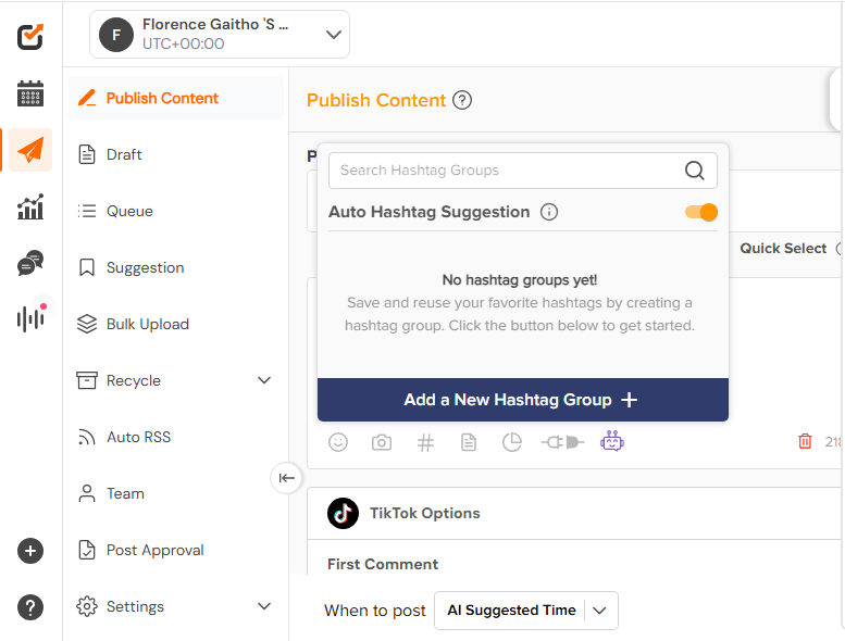 ChatGPT Prompts for Marketing Success in 2026 8 Social Champ’s Hashtag Generator Feature