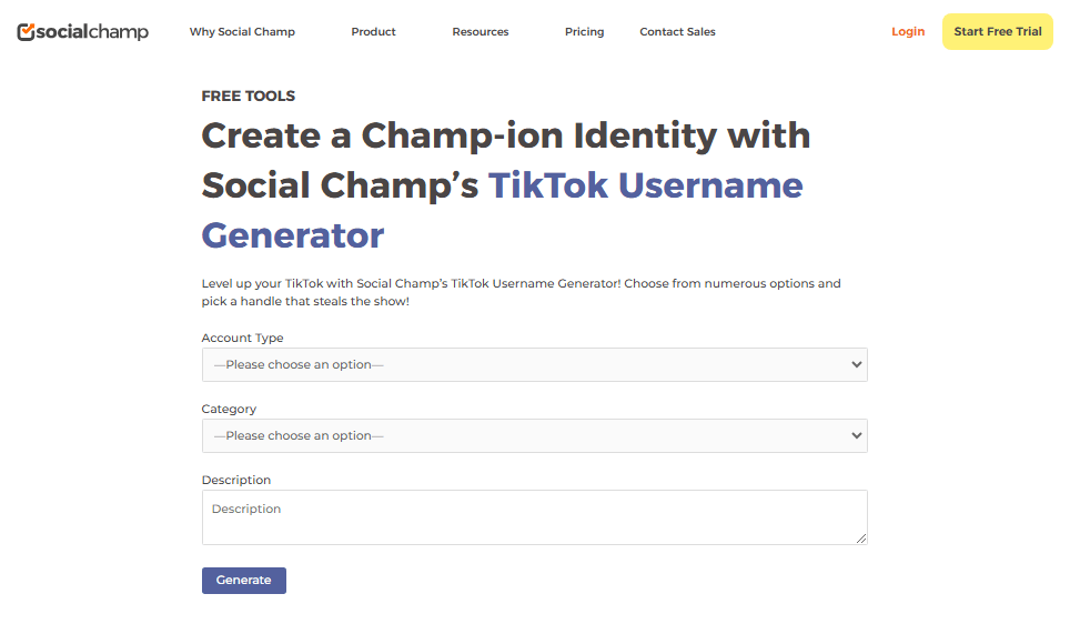 AI-Powered Content Creation: How AI Is Revolutionizing the Way We Create Content 30 Social Champ’s TikTok Username Generator
