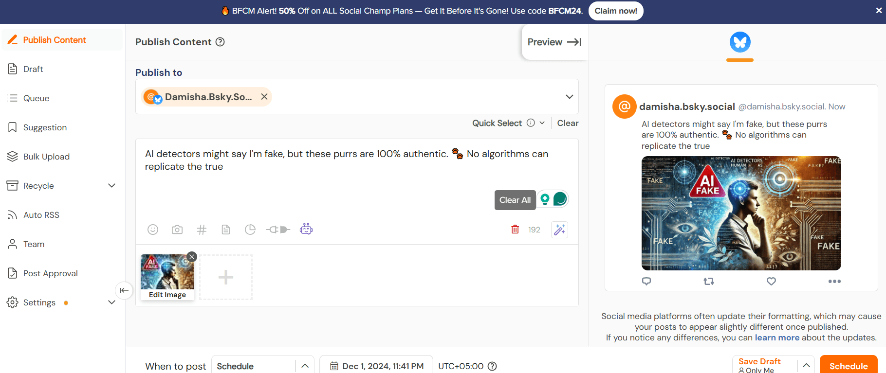 How to Automate Bluesky Posts: Streamline Your Social Media Strategy 9 Create Your Bluesky Post
