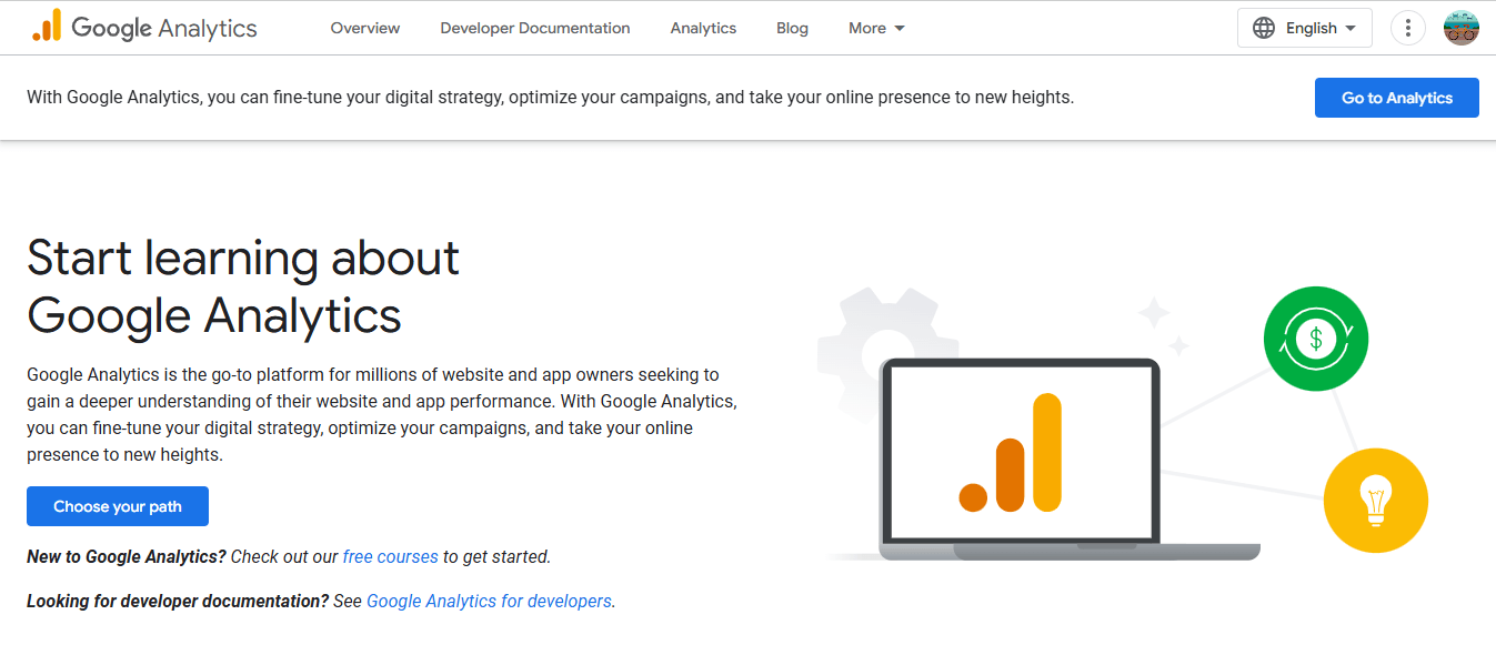 Influencer Marketing Metrics: Measuring Your Campaign Success 10 Google Analytics Homepage