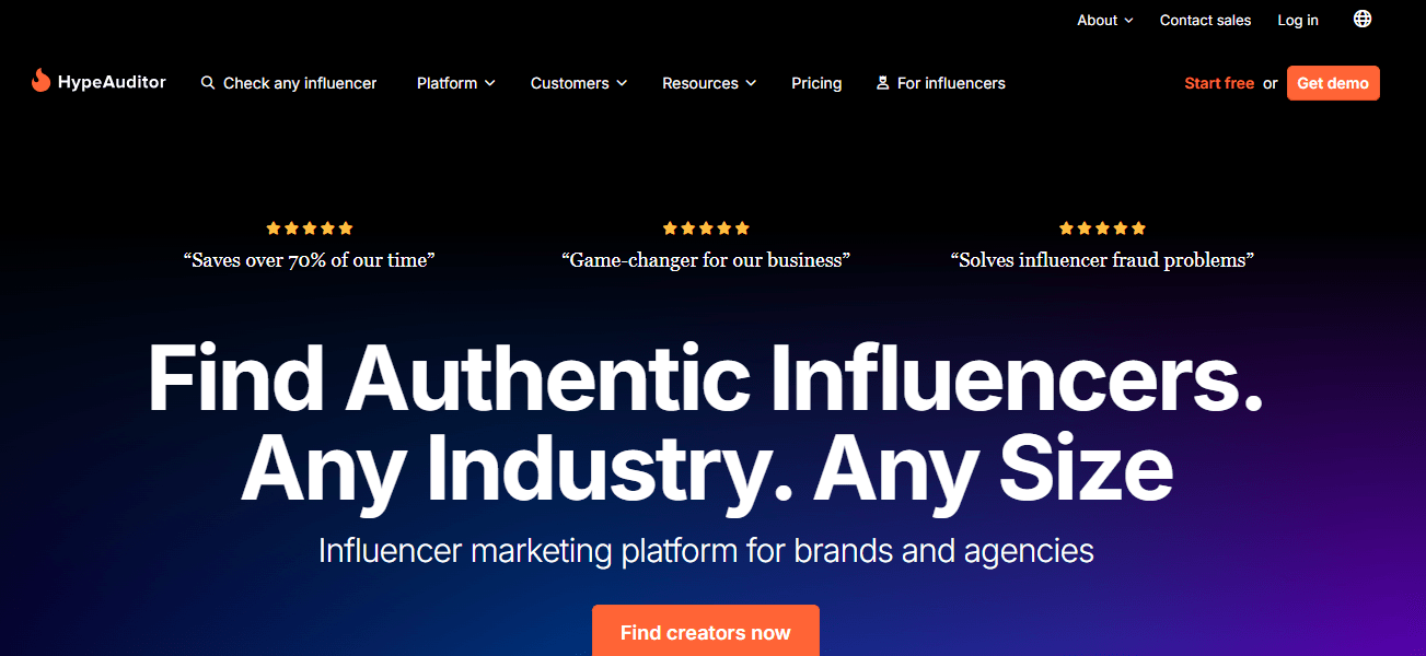 Influencer Marketing Metrics: Measuring Your Campaign Success 12 HypeAuditor Webpage
