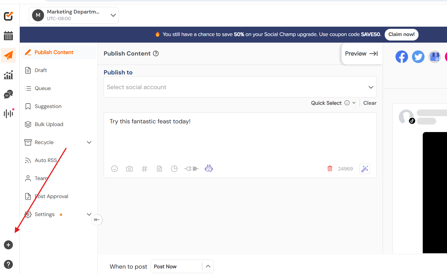 How to Post on Bluesky: A Beginner’s Guide 11 Select the “+” Icon