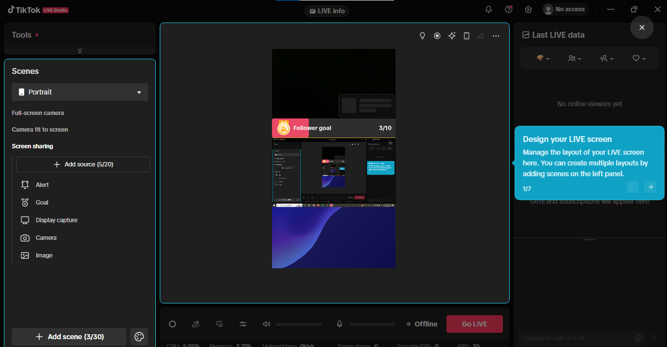 TikTok Live Studio: Everything You Need to Know in 2026 7 TikTok Live Studio Interface