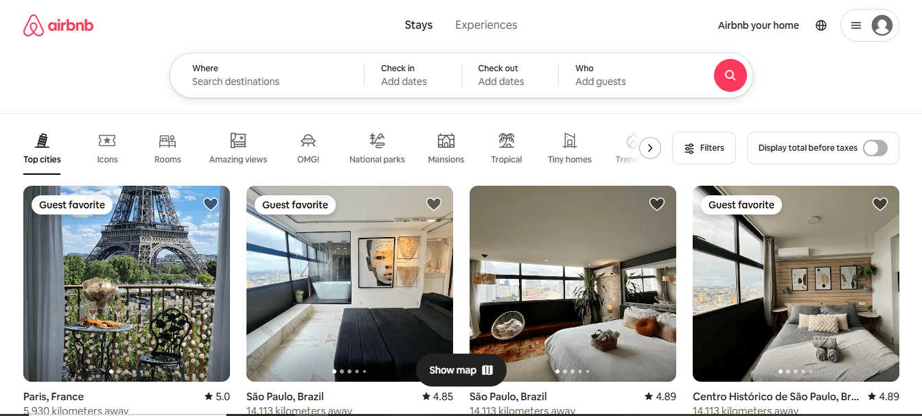 Authentic Marketing: Myths, Truths, and Tips for Success 15 Airbnb Web Page