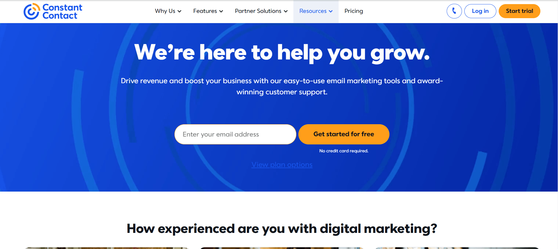Top 17 Marketing Automation Tools for 2026 Campaigns 21 Constant Contact's Landing Page