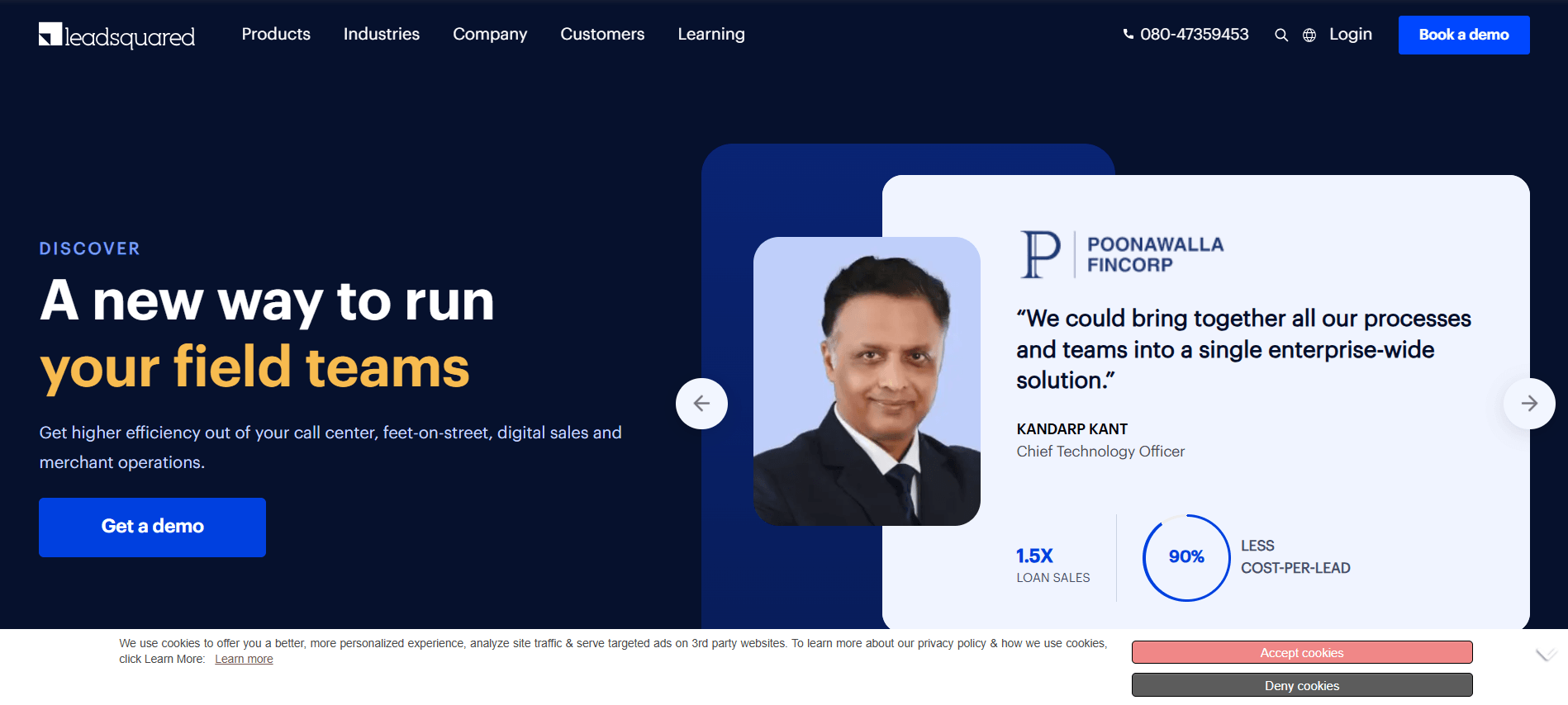 Top 17 Marketing Automation Tools for 2026 Campaigns 22 Leadsquared's Landing Page