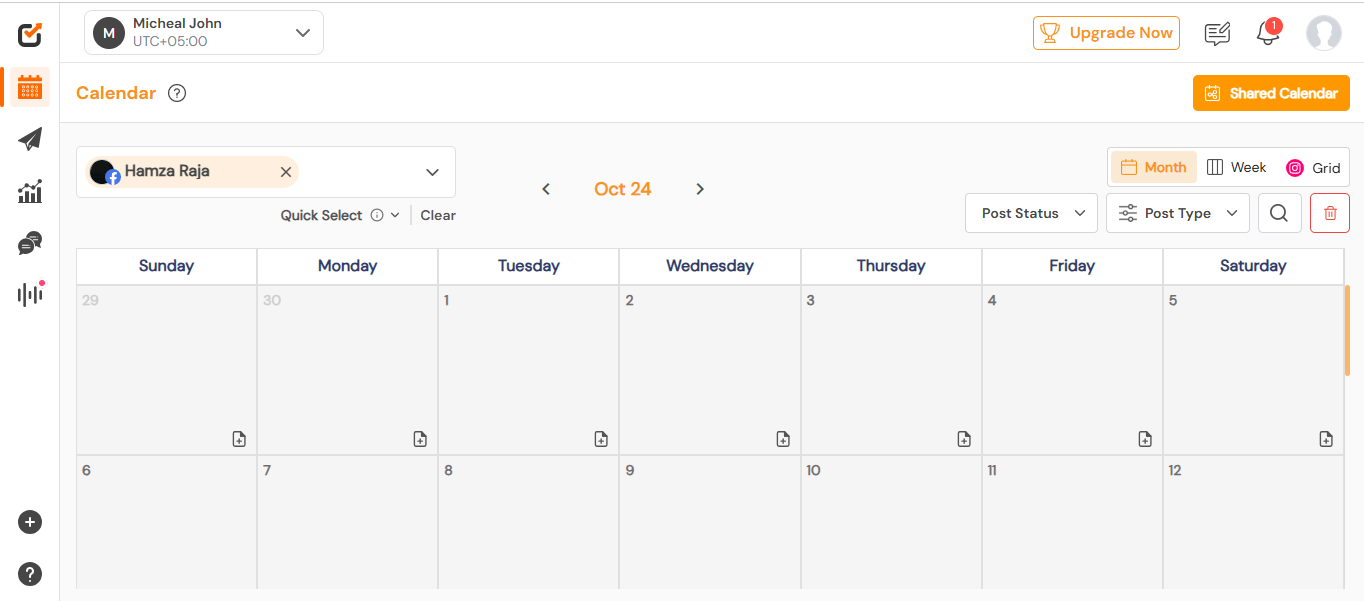 Social Media Posting Platforms: Choosing the Best Tool for Your Business 8 Social Champ’s Content Calendar