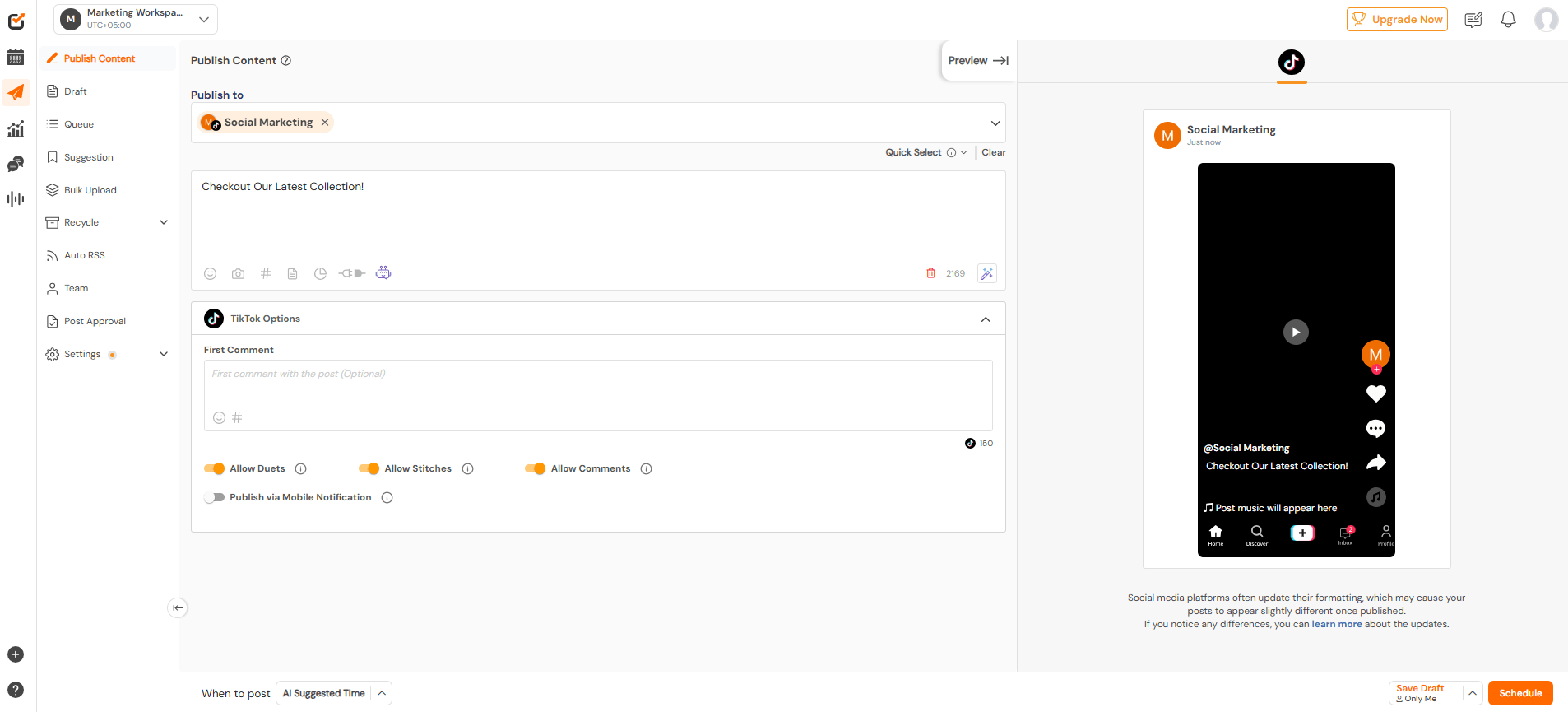 How to Kickstart Your Career as a Social Media Marketer in 2026 6 Social Champ's Dashboard